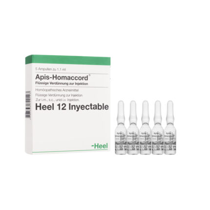 APIS HOMACCORD AMPOLLA x 1 ML (Caja x 5 Ampollas) HEEL