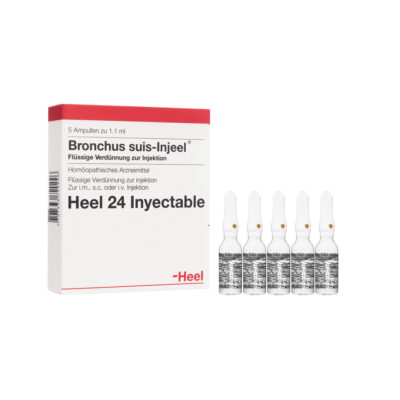 SALUD Y MEDICAMENTOS BRONCHUS SUIS INJEEL AMPOLLA x 1 ML (Caja x 5 Ampollas) HEEL HEEL