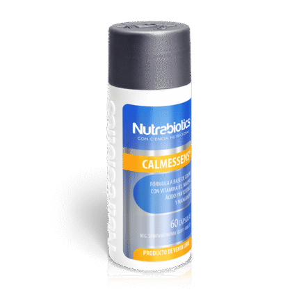 SALUD Y MEDICAMENTOS CALMESSENS Frasco x 60 Capsulas Nutrabiotics ANTIESTRES Y SUE?O