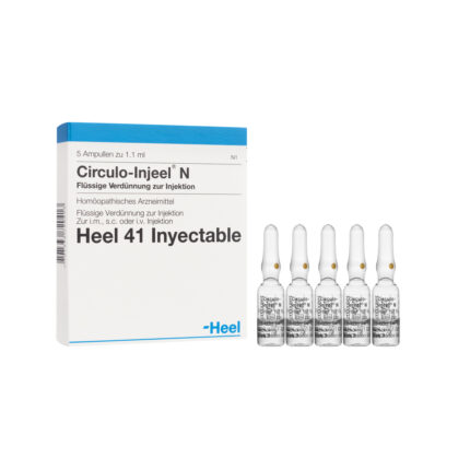 CIRCULO INJEEL AMPOLLA x 1 ML (Caja x 5 Ampollas) HEEL