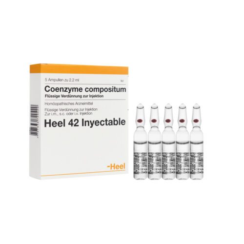 SALUD Y MEDICAMENTOS COENZYME C0MPOSITUM X 2 ML HEEL (Caja x 5 Ampollas) HEEL