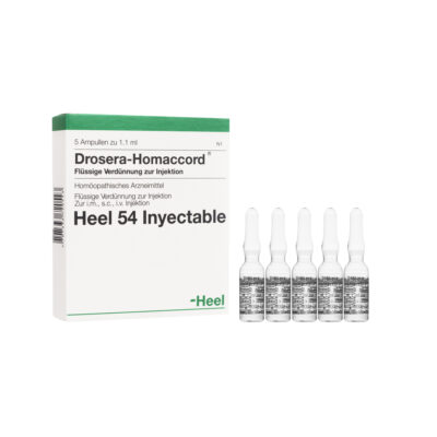 SALUD Y MEDICAMENTOS DROSERA HOMACCORD AMPOLLA x 1 ML (Caja x 5 Ampollas) HEEL HEEL