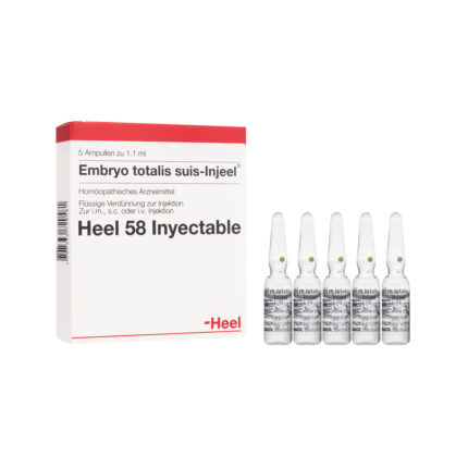 EMBRYO TOTALIS SUIS AMPOLLA x 1 ML (Caja x 5 Ampollas) HEEL