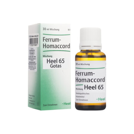 SALUD Y MEDICAMENTOS FERRUM HOMACCORD GOTAS (Frasco x 30 ml) HEEL HEEL