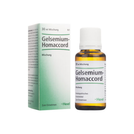 SALUD Y MEDICAMENTOS GELSEMIUM HOMACCORD GOTAS (Frasco x 30 ml) HEEL HEEL