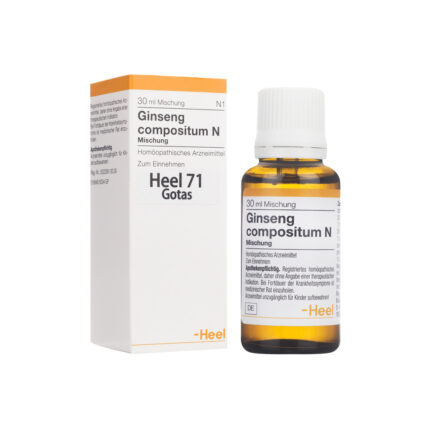SALUD Y MEDICAMENTOS GINSENG COMPOSITUM GOTAS (FRASCO x 30 ML) HEEL HEEL