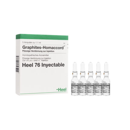 GRAPHITES HOMACCORD AMPOLLA x 1 ML (Caja x 5 Ampollas) HEEL