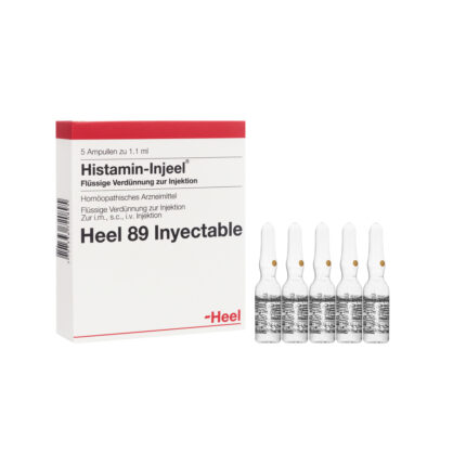 HISTAMIN INJEEL AMPOLLA x 1 ML (Caja x 5 Ampollas) HEEL