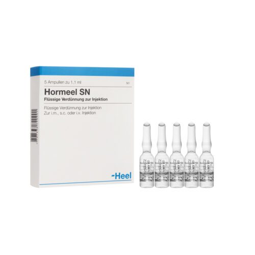 SALUD Y MEDICAMENTOS HORMEEL ESPECIALIDAD AMPOLLA X 1 ML HEEL (Caja x 5 Ampollas) HEEL
