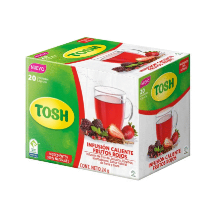 ALIMENTOS Y BEBIDAS INFUSION CALIENTE FRUTOS ROJOS (X 20 Unidades) BEBIDAS