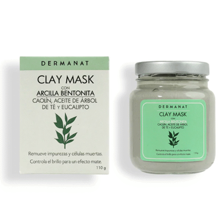 MASCARILLA FACIAL BENTONITA (Frasco X 110 GR) DERMANAT