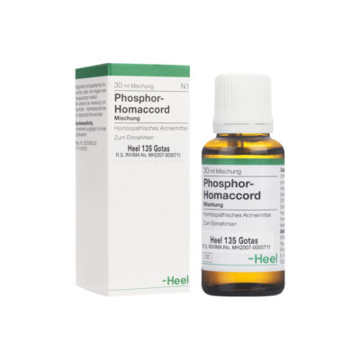 SALUD Y MEDICAMENTOS PHOSPHOR HOMACCORD GOTAS (Frasco X 30 ml) HEEL DOLOR DE GARGANTA