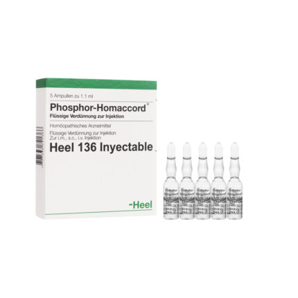 PHOSPHOR HOMACCORD AMPOLLA x 1 ML (Caja x 5 Ampollas) HEEL