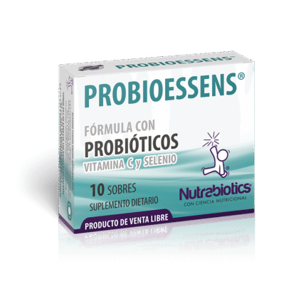 SALUD Y MEDICAMENTOS PROBIOESSENS PROBIOTICO Vitamina C y Selenio Caja x 10 Sobres Nutrabiotics NUTRABIOTICS