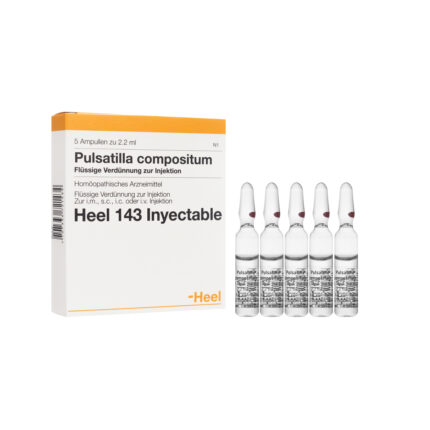 PULSATILLA COMPOSITUM AMPOLLA x 2ML (Caja x 5 Ampollas) HEEL