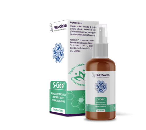 SALUD Y MEDICAMENTOS S-CIDE (Spray Oral X 20 ml) NUTRABIOTICS DOLOR DE GARGANTA