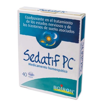 SALUD Y MEDICAMENTOS SEDATIF (Tabletas x 40) BOIRON ANTIESTRES Y SUEÑO
