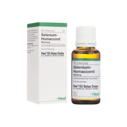 SALUD Y MEDICAMENTOS SELENIUM HOMACCORD GOTAS (Frasco X 30 ml) HEEL CARDIOVASCULAR Y CIRCULACION