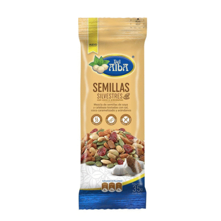 ALIMENTOS Y BEBIDAS SEMILLAS SILVESTRE (Bolsa X 35 GR X 6 Unidades) DEL ALBA DEL ALBA