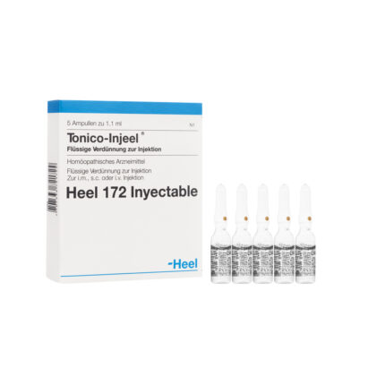 TONICO INJEEL ESPECIALIDAD AMPOLLA x 1 ML (Caja x 5 Ampollas) HEEL