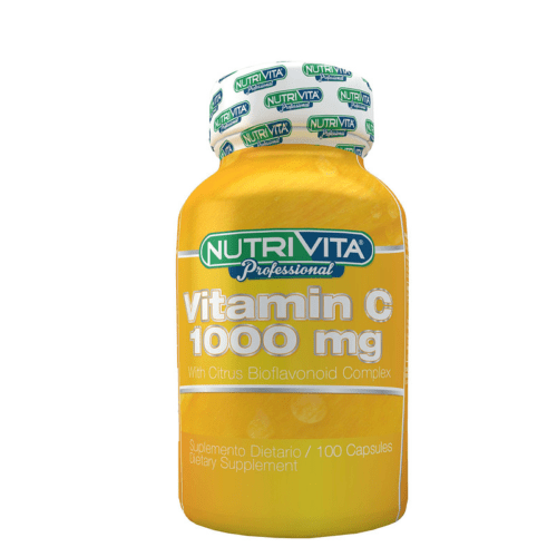 SUPLEMENTOS VITAMINA C 1000 MG (Capsulas X 100) NUTRIVITA ANTIOXIDANTE