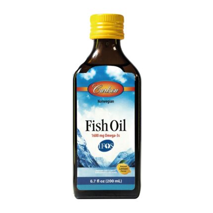 BIENESTAR Y NUTRICION FISH OIL OMEGA 3 Epa Y Dha Noruego Certificado Ifos x 200 ml FORMULABS CARLSON