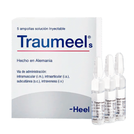 FARMACIA HOMEOPATICA TRAUMEEL ESPECIAL AMPOLLA X 2 ML HEEL (Caja x 5 Ampollas) ALIVIO DEL DOLOR