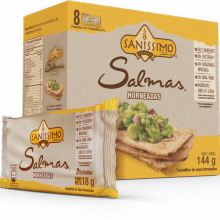 ALIMENTOS Y BEBIDAS SALMAS HORNEADAS (Empaque X 8 Unidades) SANISSIMO SANISSIMO