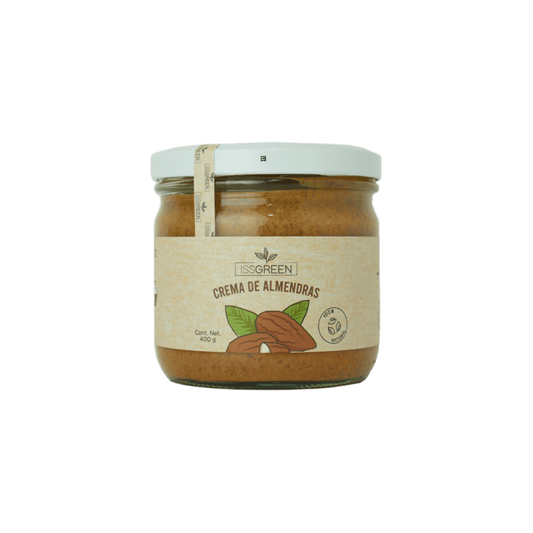 CREMA DE ALMENDRAS X 400 GR ISSGREEN - Imagen 1