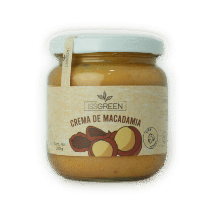CREMA DE MACADAMIA (Tarro X 210 GR) ISSGREEN