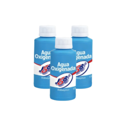 CUIDADO PERSONAL AGUA OXIGENADA FRASCO X 120 ML JGB X3 UND BOTIQUIN