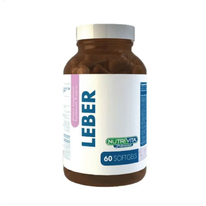 LEBER - Capsulas x 60 - NUTRIVITA - Imagen 1