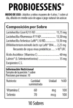 PROBIOESSENS PROBIOTICO Vitamina C y Selenio Caja x 30 Sobres Nutrabiotics - Imagen 2