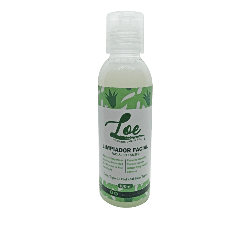 LIMPIADOR FACIAL CON ÁLOE VERA X 100 ML - Imagen 1