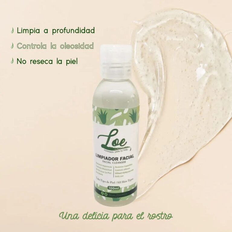 LIMPIADOR FACIAL CON ÁLOE VERA X 100 ML - Imagen 3
