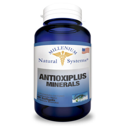 ANTIOXIPLUS MINERALS - Frasco x 60 Softgels - MNS Millenium Natural Systems