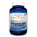 CALCIUM 600 + VITAMIN D - Frasco x 100 Softgels - MNS Millenium Natural Systems
