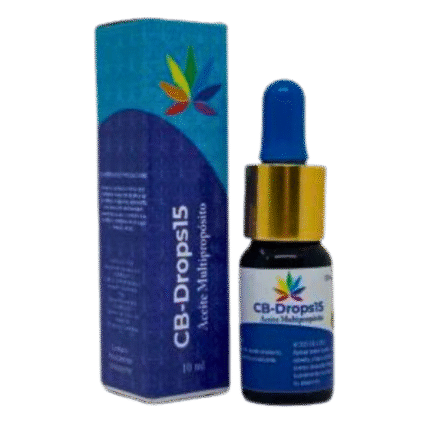 ACEITE MULTIPROPOSITO CANNABIS CB-DROPS 15% x 10ml