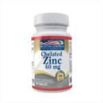 CHELATED ZINC 40MG (Frasco x 100 cap) HEALTHY AMERICA