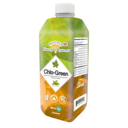CHLO GREEN DRINK CLOROFILA - Botella x 32 oz - MNS Millenium Natural Systems