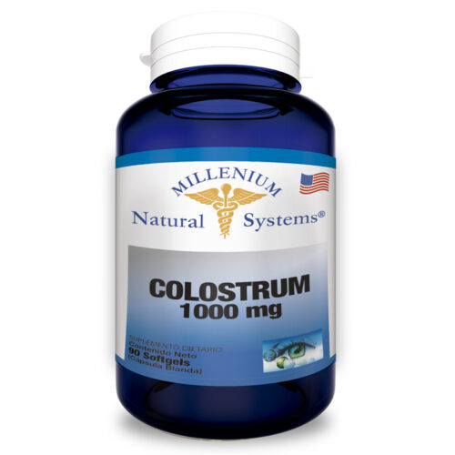 SUPLEMENTOS COLOSTRUM 1.000 mg x 90 Soft Natural Systems NATURAL SYSTEM
