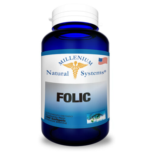 SUPLEMENTOS FOLIC x 100 Soft Natural Systems HORMONALES