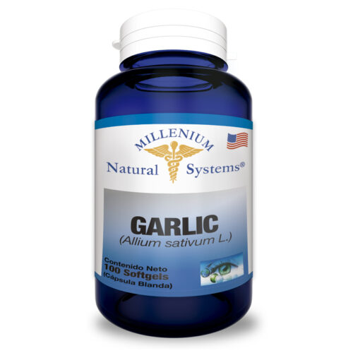SUPLEMENTOS GARLIC 1.500 mg x 100 Soft Natural Systems FUNCIONAMIENTO DEL ORGANISMO