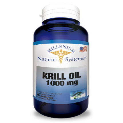 KRILL OIL 1.000 mg - Frasco x 60 Softgels - MNS Millenium Natural Systems