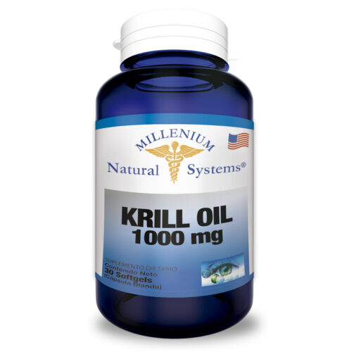 SUPLEMENTOS KRILL OIL 1.000 mg x 60 Soft Natural Systems ANTIOXIDANTE