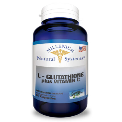 L-GLUTATHIONE 175 mg + VIT C - Antioxidante x 90 Softgels - MNS Millenium Natural Systems