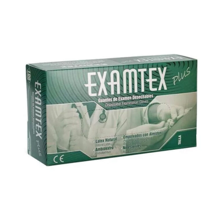 GUANTE LATEX TALLA S X PAR (CAJA X 50 PARES) - Imagen 1