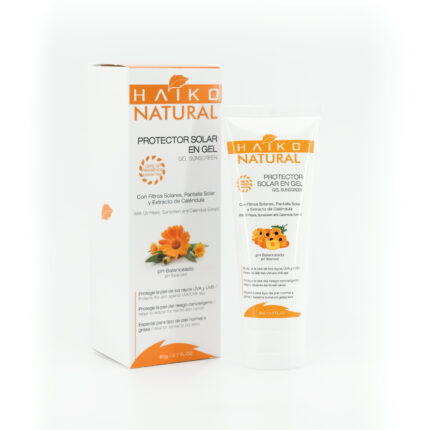 CUIDADO PERSONAL PROTECTOR SOLAR EN GEL X 80 GR HAIKO NATURAL CUIDADO DE LA PIEL