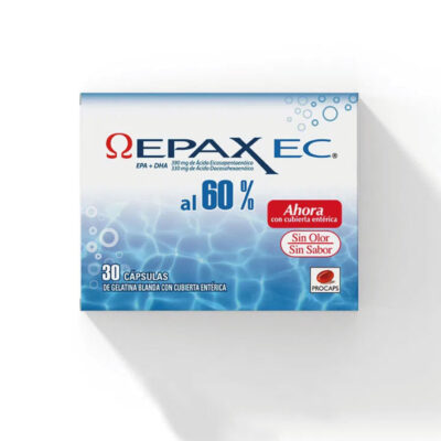SALUD Y MEDICAMENTOS EPAX 720 MG X 30 CAPSULAS FUNCIONAMIENTO DEL ORGANISMO
