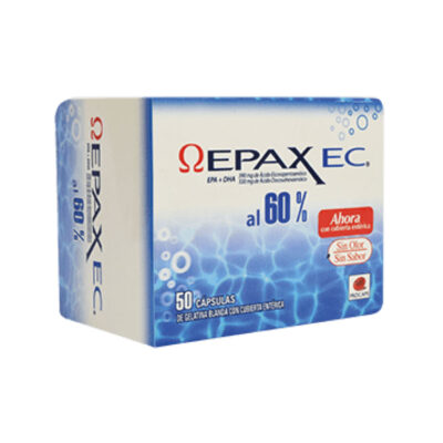 SALUD Y MEDICAMENTOS EPAX 720 MG X 50 CAP FUNCIONAMIENTO DEL ORGANISMO